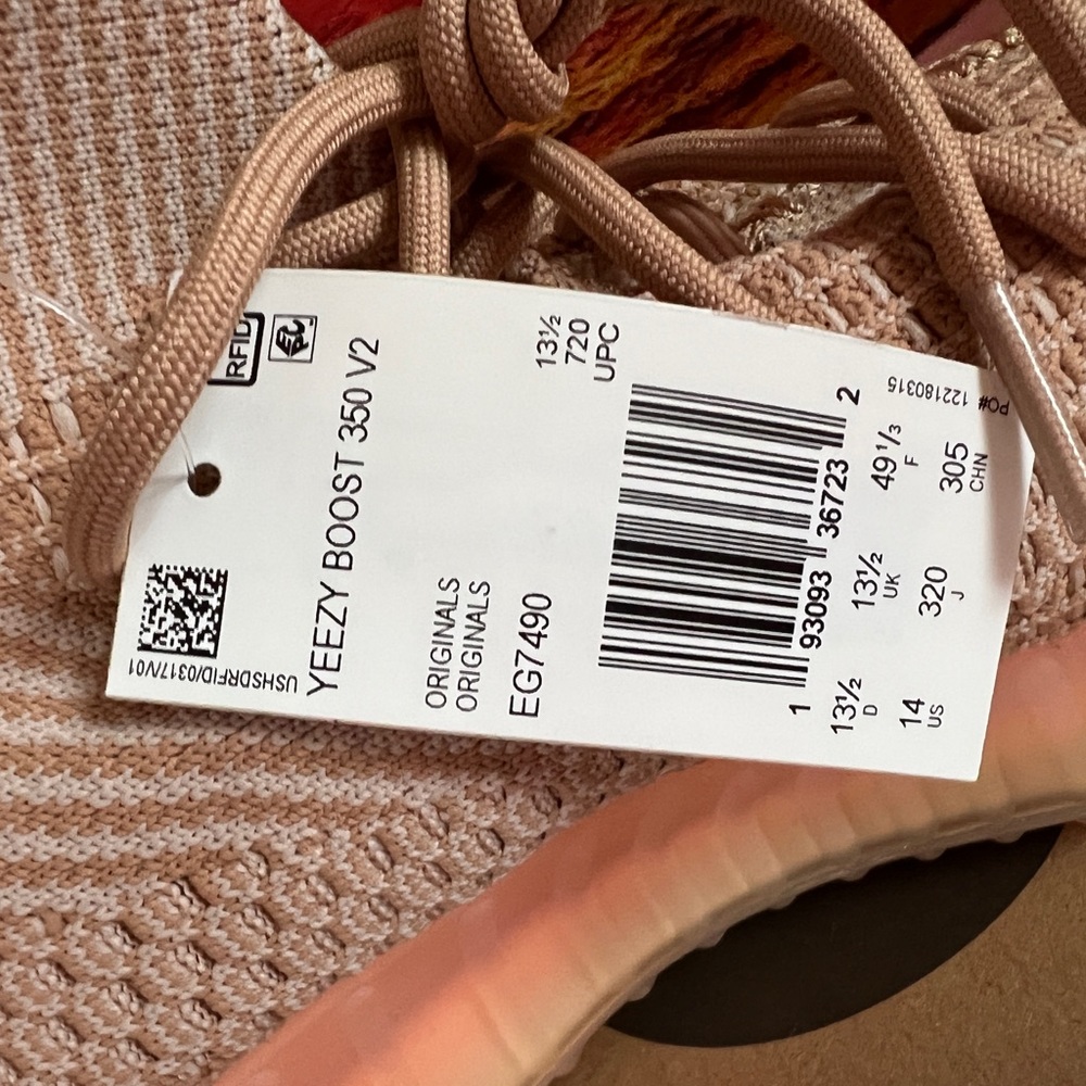 Adidas Yeezy Boost 350, size Men’s 14 NWT - Picture 5 of 6